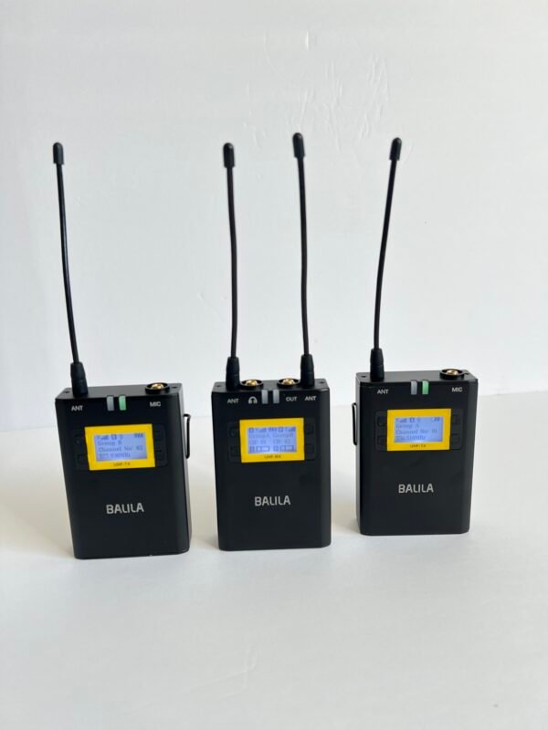 Balila BA-WM700(A) UHF Wireless Lavalier Microphone System (Used) - Image 2